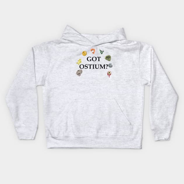 Collect Them All Kids Hoodie by The Ostium Network Merch Store